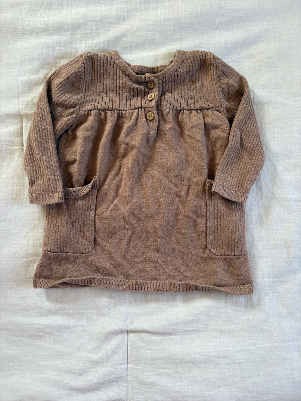 Baby girl sweater dress